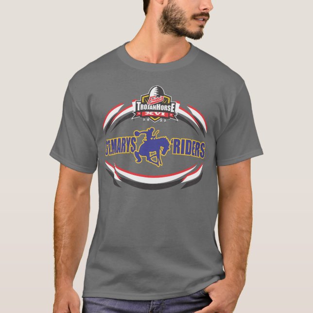 T-shirt Tournoi de chevaux de Troie 2022 de St. Marys Roug (Devant)
