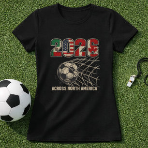 T-shirt Tournoi de football 2026 en Amérique du Nord