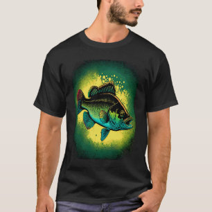 T-shirt Tournoi de pêche au bass black bass pêcheur  1