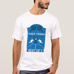 T-shirt Tournoi de tennis de table