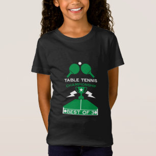 T-Shirt Tournoi de tennis de table