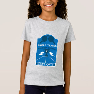 T-Shirt Tournoi de tennis de table