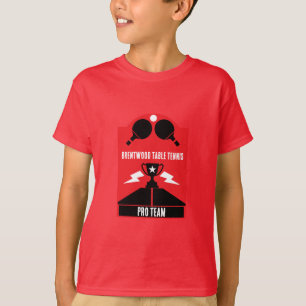 T-shirt Tournoi de tennis de table