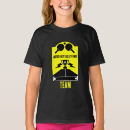 T-shirt Tournoi de tennis de table
