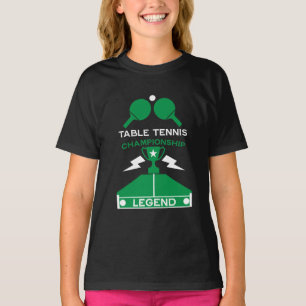 T-shirt Tournoi de tennis de table