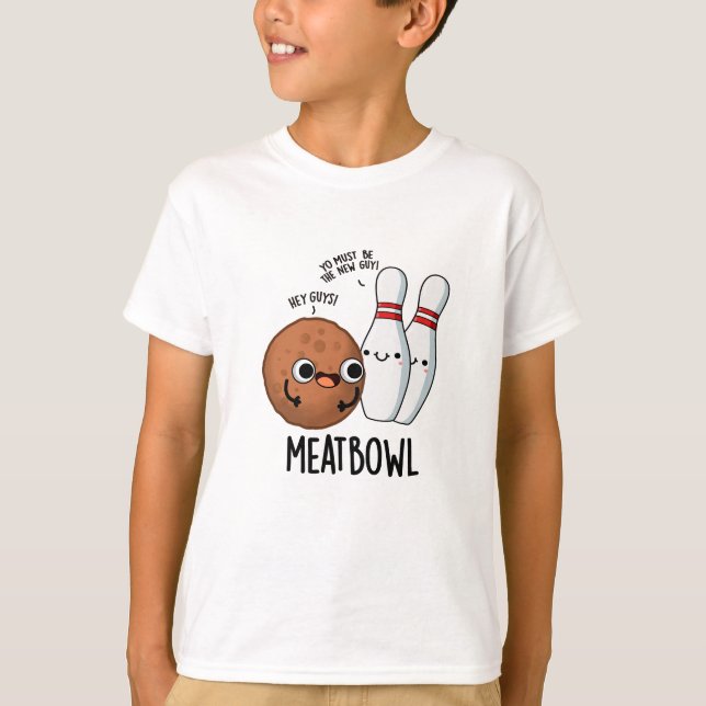 T-shirt Tournoi de viande amusant tournoi de boulette de v (Devant)