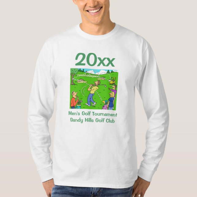 T-shirt Tournoi du club de golf (Devant)