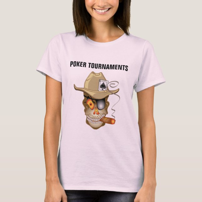 T-SHIRT TOURNOIS DE POKER (Devant)