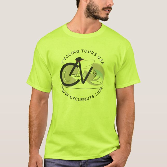 T-shirt Tours CycleNuts  (Devant)