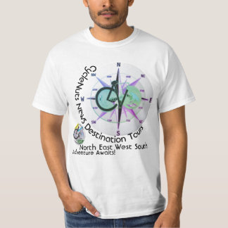 T-shirt Tours de destination CycleNuts NEWS