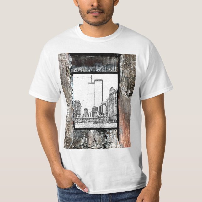 T-shirt Tours jumelles (Devant)