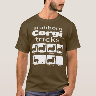 T-shirt Tours têtus de corgi