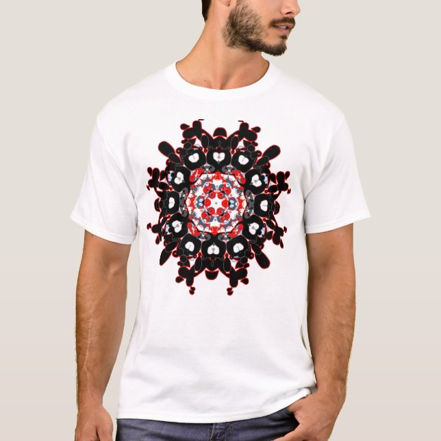 T-shirt Tous aiment ensemble la chemise (Devant)