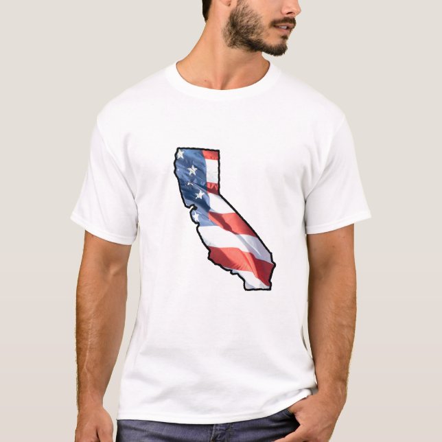 T-SHIRT TOUS AMÉRICAIN DE CALIFORNIE (Devant)