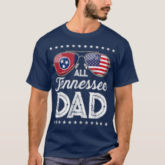 T-shirt Tous American Dad Fête des pères Tennessee 4 Juil