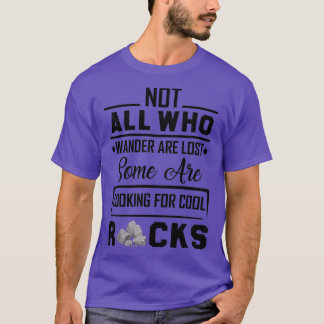 T-shirt Tous ceux qui errent ne sont pas perdus Certains r