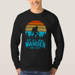 T-shirt Tous ceux qui errent ne sont pas perdus Design r
