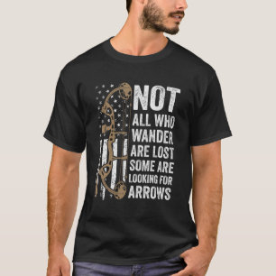 T-shirt Tous Ceux Qui Se Promènent Ne Sont Pas Perdus Bow