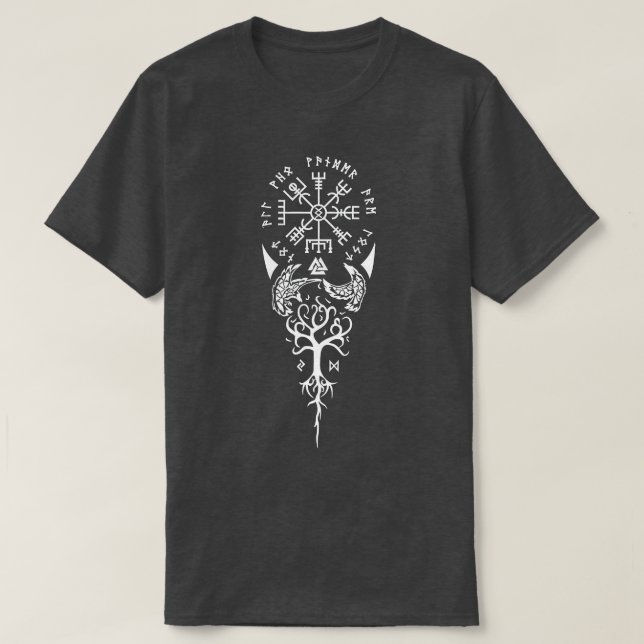 T-shirt Tous Ceux Qui Se Promènent Ne Sont Pas Perdus Viki (Design devant)