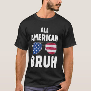 T-shirt Tous Cool Bruh américain 4 juillet garçons Patriot