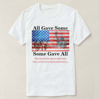 T-shirt Tous En Ont Donné, Certains En Ont Donné Tous