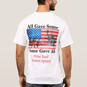 T-shirt Tous en ont donné, certains ont donné tous