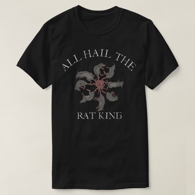 T-shirt Tous Hail Rat King Rats Médiévaux Rongeurs Rongeur (Design devant)
