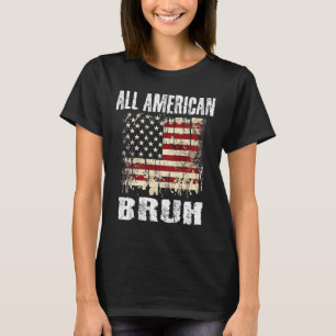 T-shirt Tous les Américains 4 juillet garçons Ados patriot