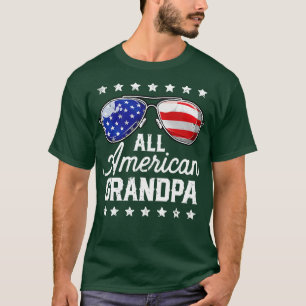 T-shirt Tous les américains grand-père 4 juillet T Fête de