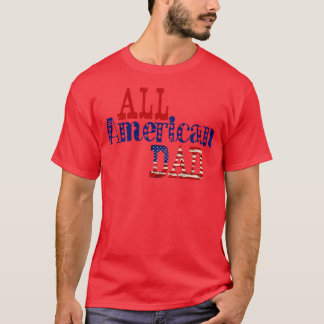 T-shirt Tous les américains papa US lunettes de soleil dra