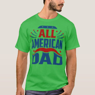 T-shirt Tous les américains papa US lunettes de soleil dra