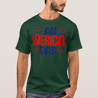 T-shirt Tous les américains papa US lunettes de soleil dra