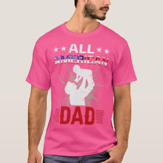 T-shirt Tous les américains papa US lunettes de soleil dra