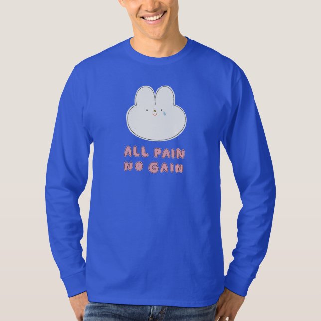 T-shirt Tous les efforts sans gain - Manche longue et écra (Devant)
