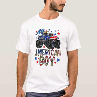 T-shirt Tous les garçons américains 4 juillet 