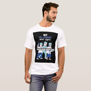 T-shirt Tous les héros ne portent pas le casquette, certai