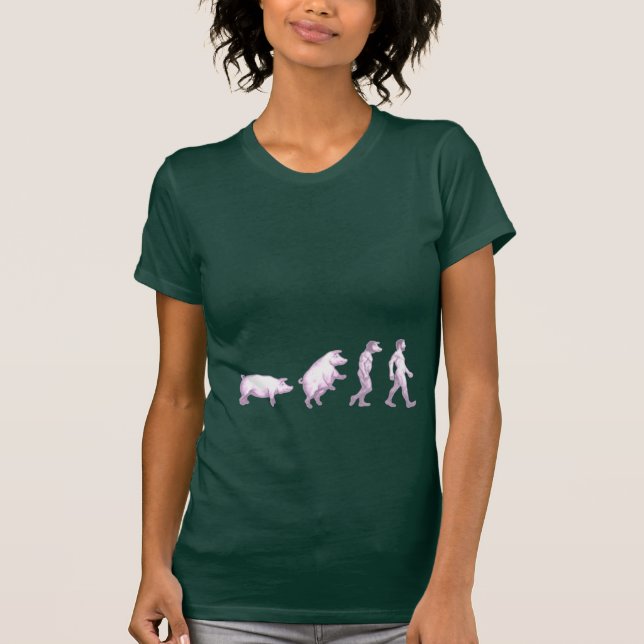 T-shirt Tous les hommes sont des porcs (Devant)