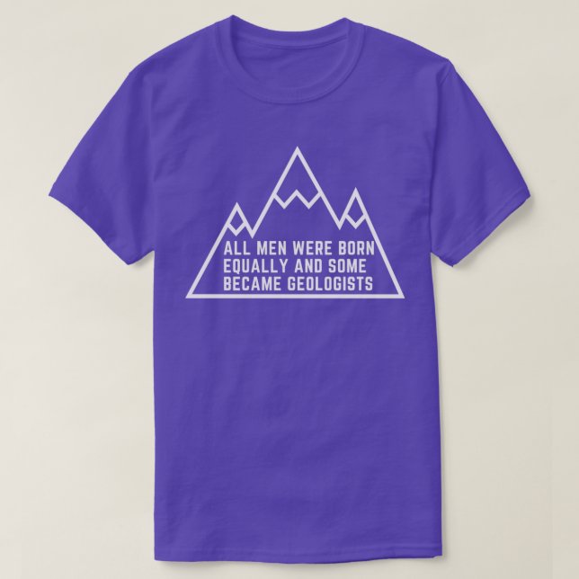 T-shirt Tous les hommes sont nés également et certains son (Design devant)