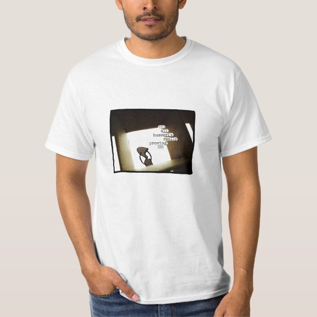 T-shirt tous les husserl s'avérant vraiment (Devant)
