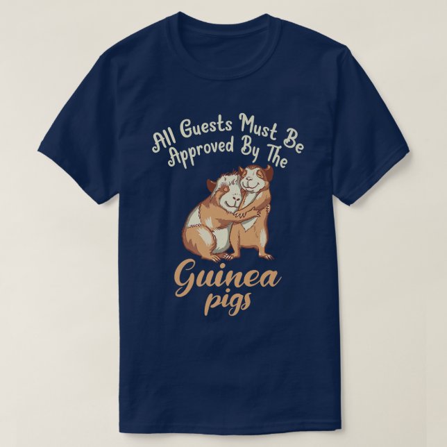 T-shirt Tous les invités doivent être approuvés par le Coc (Design devant)