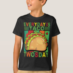 T-shirt Tous les jours est Taco Twosday Mexicaine Taco Lov