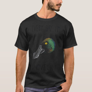 T-shirt Tous Les Jours Je Suis Shovelin' (Raquette Du Nord