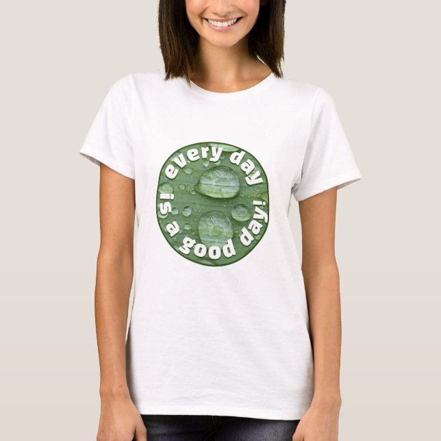 T-shirt tous les jours (lumière) (Devant)