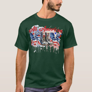 T-shirt Tous les lunettes de soleil américains MOM US pour