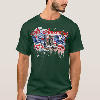 T-shirt Tous les lunettes de soleil américains MOM US pour