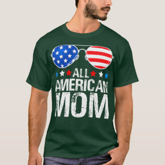 T-shirt Tous les lunettes de soleil américains MOM US pour