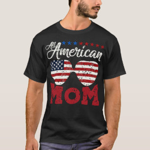 T-shirt Tous les lunettes de soleil américains MOM US pour
