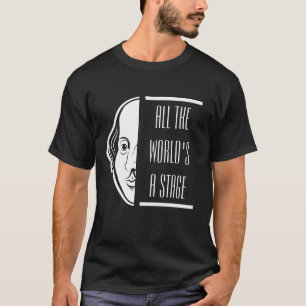 T-shirt Tous les Mondes d'A Stage Shakespeare Citer Thespi