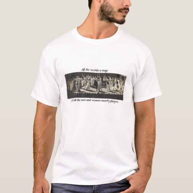 T-shirt Tous les mondes une étape (Devant)