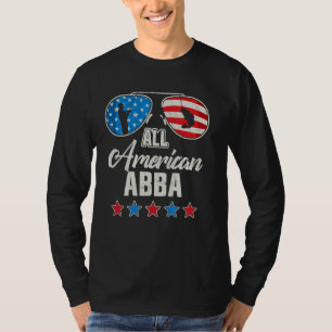T-shirt Tous les pêcheurs américains Abba 4 juillet US Dra